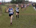 Sue Becconsal (Bingley) 50-54, all ladies and male 65 plus BMAF Cross Country, Herrington, Sunderland.